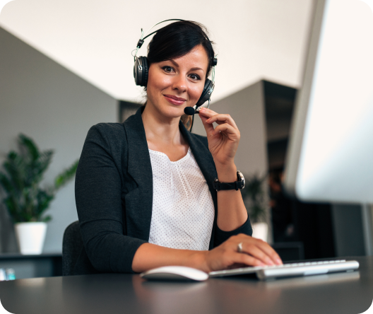 Friendly ReadyLend support team assisting customers with insurance queries